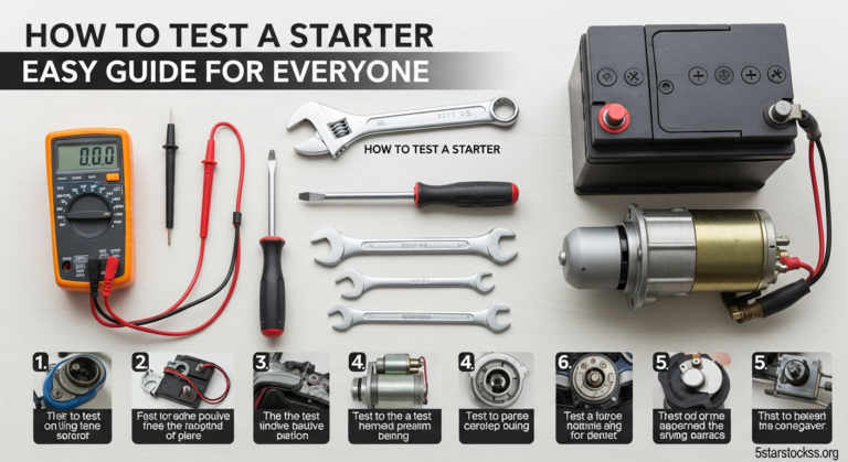 How to Test a Starter