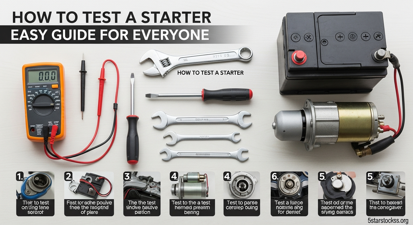 How to Test a Starter