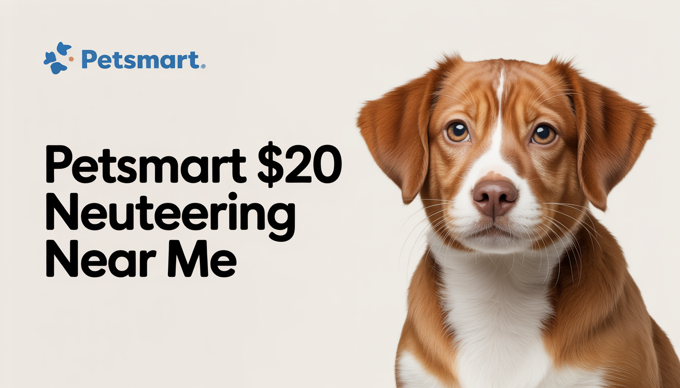petsmart $20 neutering near me